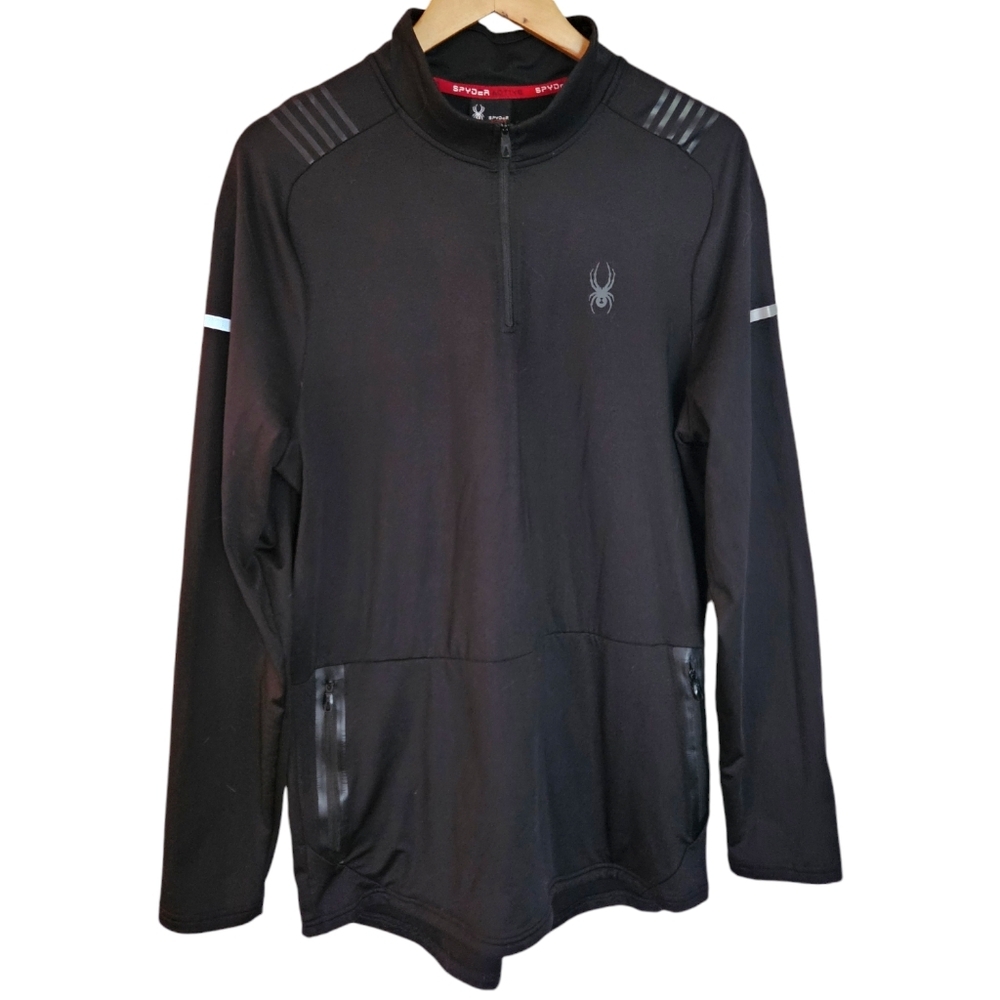 Spyder Active 1/4 zip mock neck‎ active sweatshirt